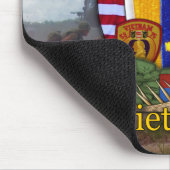 usarvのベトナム戦争パッチの退役軍人の獣医のマウスパッド マウスパッド (コーナー)