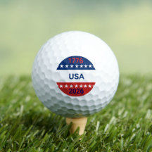 USA's 250th Anniversary 1776 2026 Red White Blue