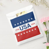 USA's 250th Anniversary 1776 2026 Red White Blue フェイバーバッグ (封をした状態)