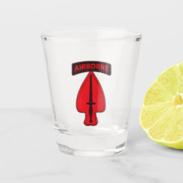 USASOC特別なOpsのデルタフォースの退役軍人の獣医 ショットグラス