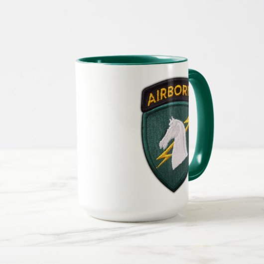 USASOC第1の特別なops SOCOM SOCの退役軍人の獣医 マグカップ (正面右)