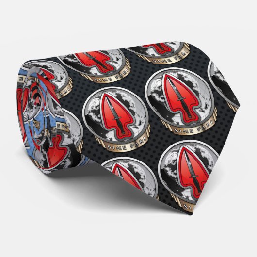 USASOC [新しいDUI] ネクタイ (ロール)