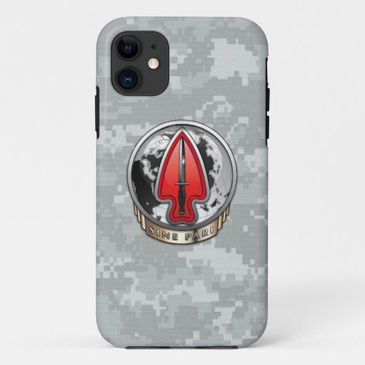 USASOC [新しいDUI] Case-Mate iPhoneケース (裏面)