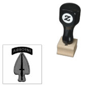 USASOC PSYOP SOFサインパリ退役軍人LRPSレコン ラバースタンプ (押印)