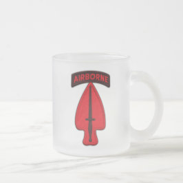 USASOC SOCOM SOC特殊な操作の退役軍人 フロストグラスマグカップ