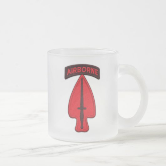 USASOC SOCOM SOC特殊な操作の退役軍人 フロストグラスマグカップ (右)