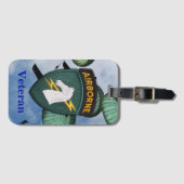 USASOOC 1st特別な操作SOCOM退役軍人vetsパッチ ラゲッジタグ (正面横)