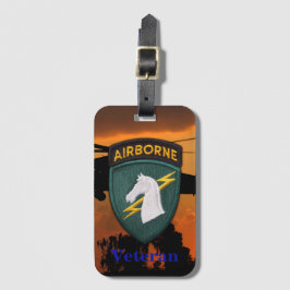 USASOOC 1st特別な操作SOCOM退役軍人vetsパッチ ラゲッジタグ