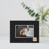 USBで猫を見る ポストカード (スタンド正面)