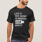 USBを安全に取り外す Tシャツ (正面)