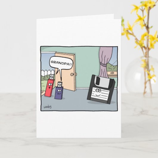 USBカード カード (黄色い花)