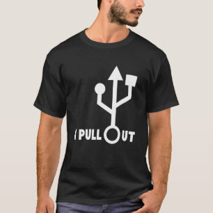 Usbコンピュータ修復ケーブルIt Pcサポートを引き出す Tシャツ