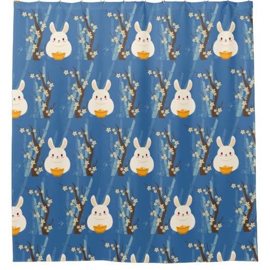 USBスイベルフラッシュドライブ シャワーカーテン (正面)