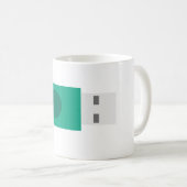 USBスティック コーヒーマグカップ (正面右)