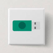 USBスティック 缶バッジ (正面)