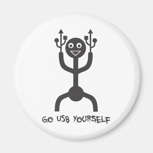 USBマン マグネット (正面)