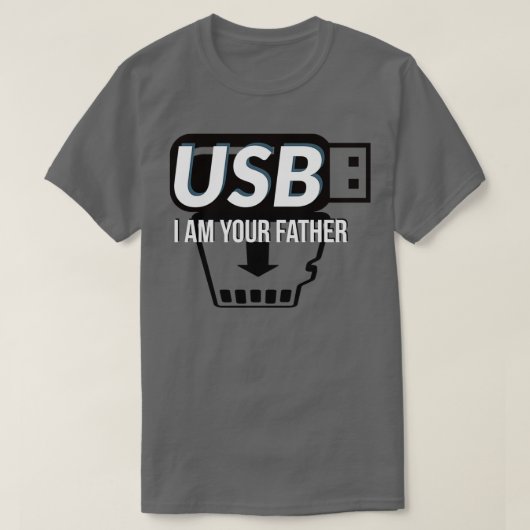 usb私はあなたの父でクラシックすコピー1 tシャツ (デザイン正面)