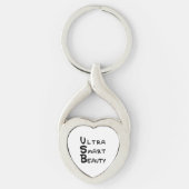 USB – 超頭が切れる美しい キーホルダー (正面)