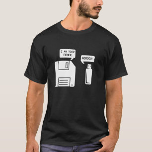 Usb I Am Your Father おもしろい ComputerギークおたくIde Tシャツ