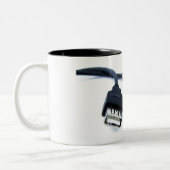 usb nerd mug ツートーンマグカップ (左)