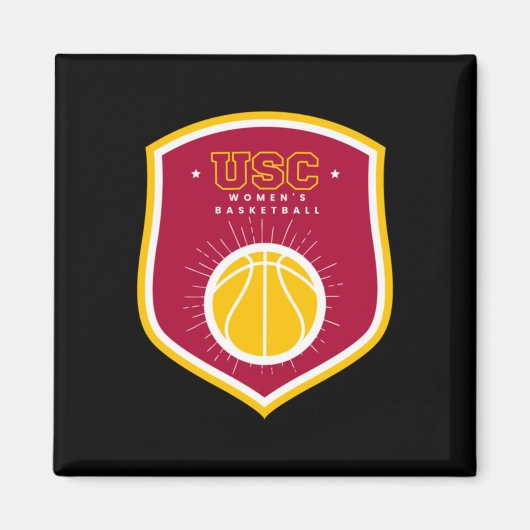 USC女子バスケットボール1 マグネット (正面)