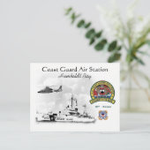 USC.G.エアステーションハンボルト湾カリフォルニア ポストカード (スタンド正面)