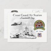 USC.G.エアステーションハンボルト湾カリフォルニア ポストカード (正面/裏面)