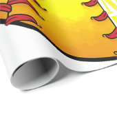 USC USC Southern Cal 80s動揺してデザインTシャツ ラッピングペーパー (ロールコーナー)