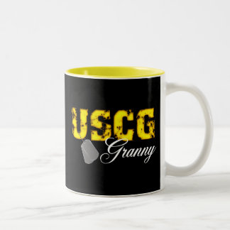 USCGのおばあさん ツートーンマグカップ