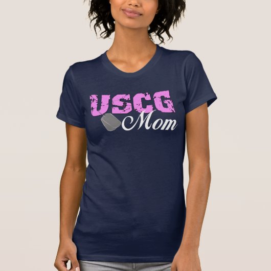 USCGのお母さん Tシャツ (正面)
