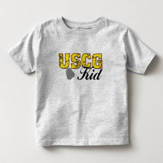 USCGの子供 トドラーTシャツ (正面)