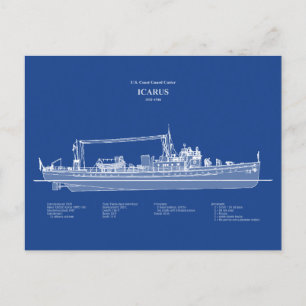 USCGカッターイカルスwpc-110 - ABD ポストカード