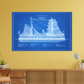 USCGカッターイタスカ – ABD キャンバスプリント (インサイチュ (リビング))