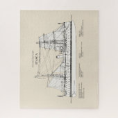 USCGカッターイタスカ – SBD ジグソーパズル (縦)