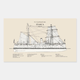 USCGカッターイタスカ – SBD 長方形シール