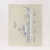 USCGカッターウィローwlb-202 - SBD ジグソーパズル (縦)