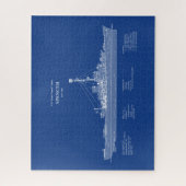 USCGカッタースペンサーwpg-36 - ABD ジグソーパズル (縦)