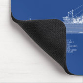 USCGカッタースペンサーwpg-36 - ABD マウスパッド (コーナー)