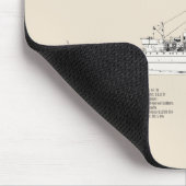 USCGカッタースペンサーwpg-36 - SBD マウスパッド (コーナー)