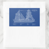 USCGカッターノースランドwpg-49 - ABD 長方形シール (バッグ)