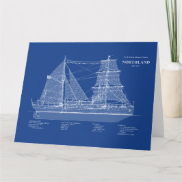 USCGカッター ノースランド wpg-49 – 放棄 サンキューカード