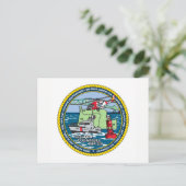 USCGステーションコロンビアリバー ポストカード (スタンド正面)