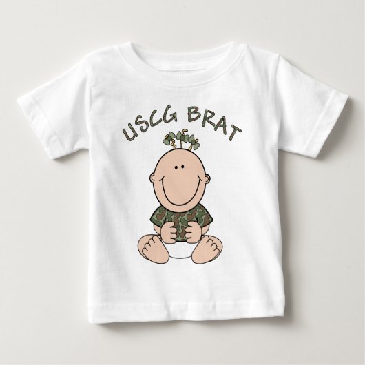 USCGブラット（女） ベビーTシャツ (正面)