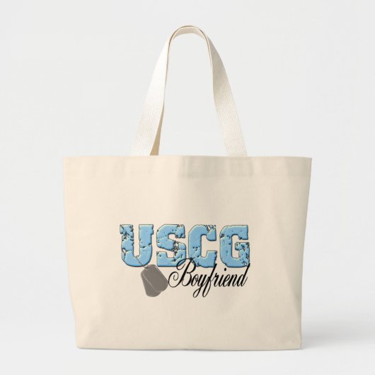 USCGボーイフレンド ラージトートバッグ (正面)