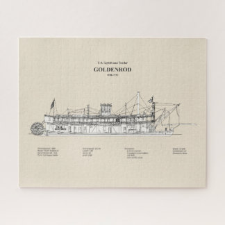 USCGライトハウステンダーゴールデンロッド – SBD ジグソーパズル