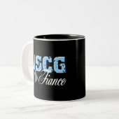 USCG婚約者 ツートーンマグカップ (正面左)
