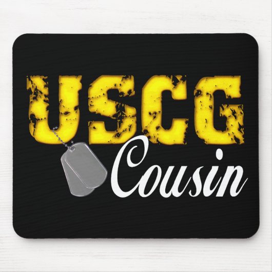 USCG従兄弟 マウスパッド (正面)