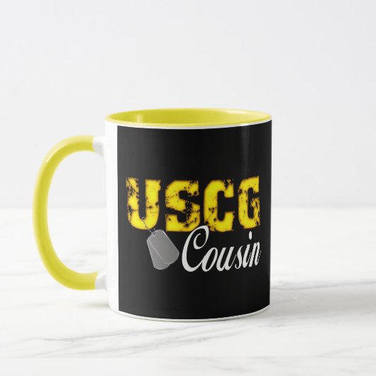 USCG従兄弟 マグカップ (左)
