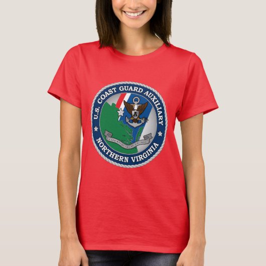 USCG補助ノースバージニア Tシャツ (正面)