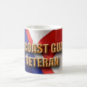 USCG退役軍人MUG コーヒーマグカップ (中央)